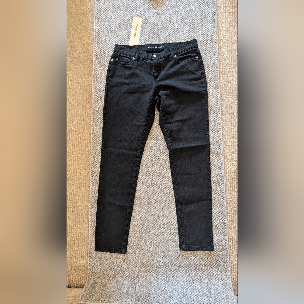 Michael Kors Women's Black Skinny Jeans